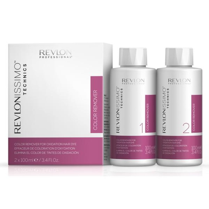 Kit corector de culoare Revlonissimo, 2 x 100 ml, pentru indepartarea pigmentilor artificiali