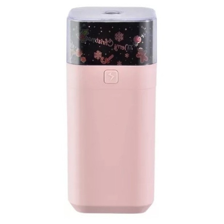 MIHAI ultrahangos párásító, hordozható, 2 permetezési mód, 250 ml, fehér