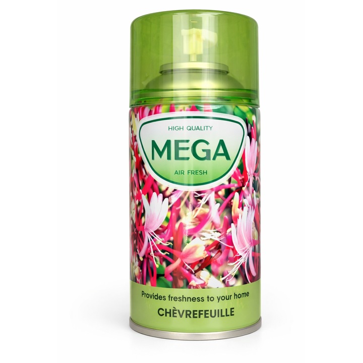 SET 2 X Mega Air Fresh Odorizant Rezerva Camera 220ml CHEVREFEUILLE