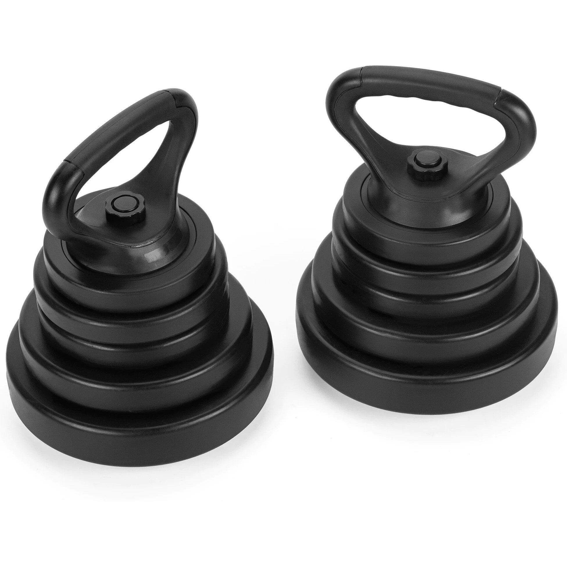 Set greutati 3 in 1 haltere si kettlebell Gymtek, greutati reglabile ...