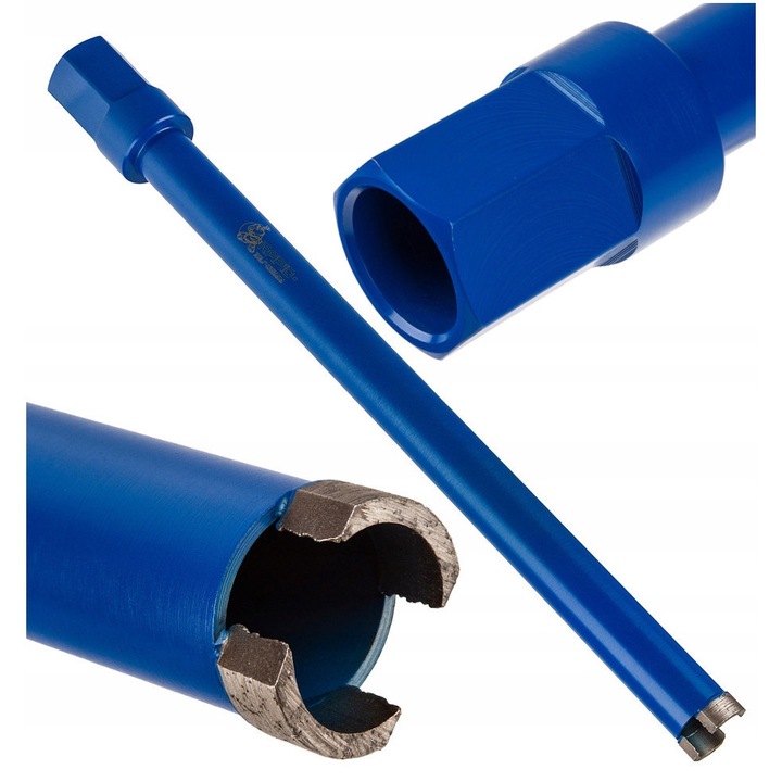 Set de burghie diamantate Rapid, 32mm, 2 segmente, 492mm