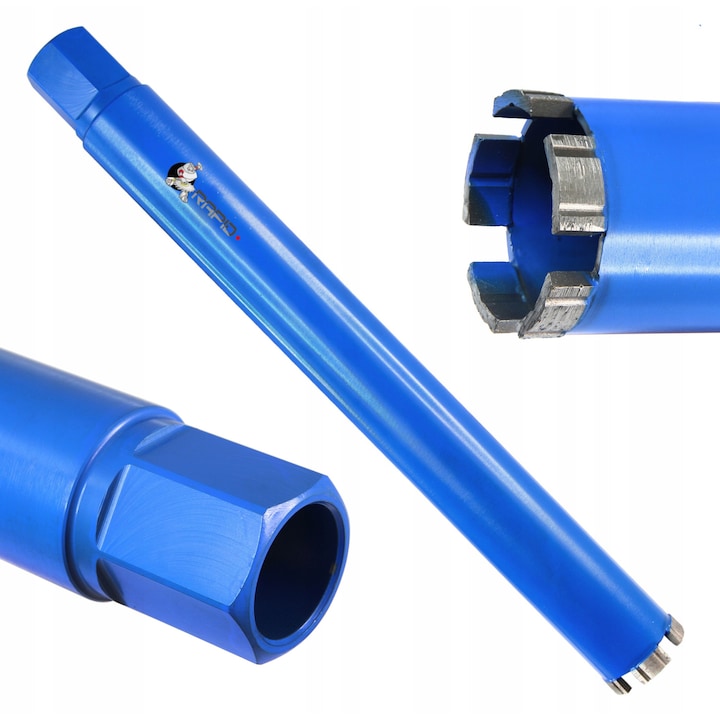 Set otvornice diamantate Rapid 52x10x450mm 5T 1 1/4"