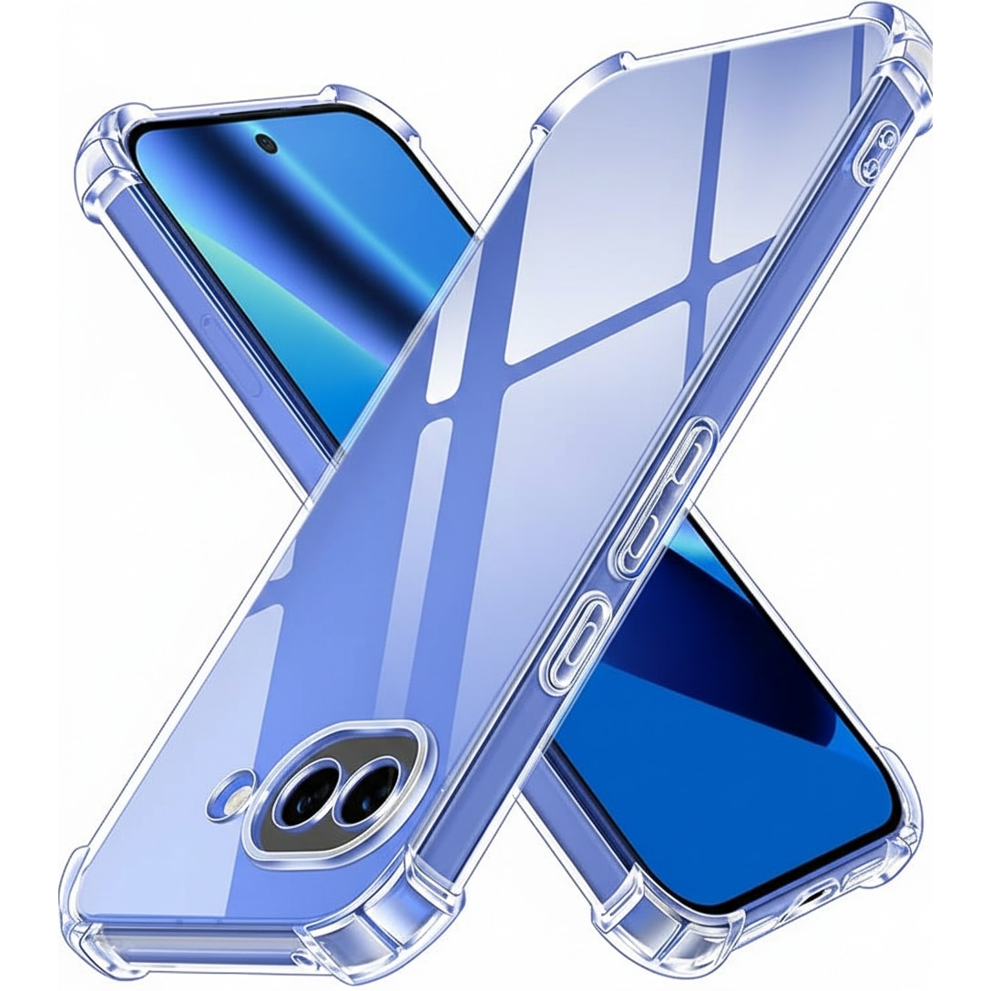 Husa pentru Google Pixel 10a Slim Anti-Shock 1.5mm reinforced 4 corners, transparenta
