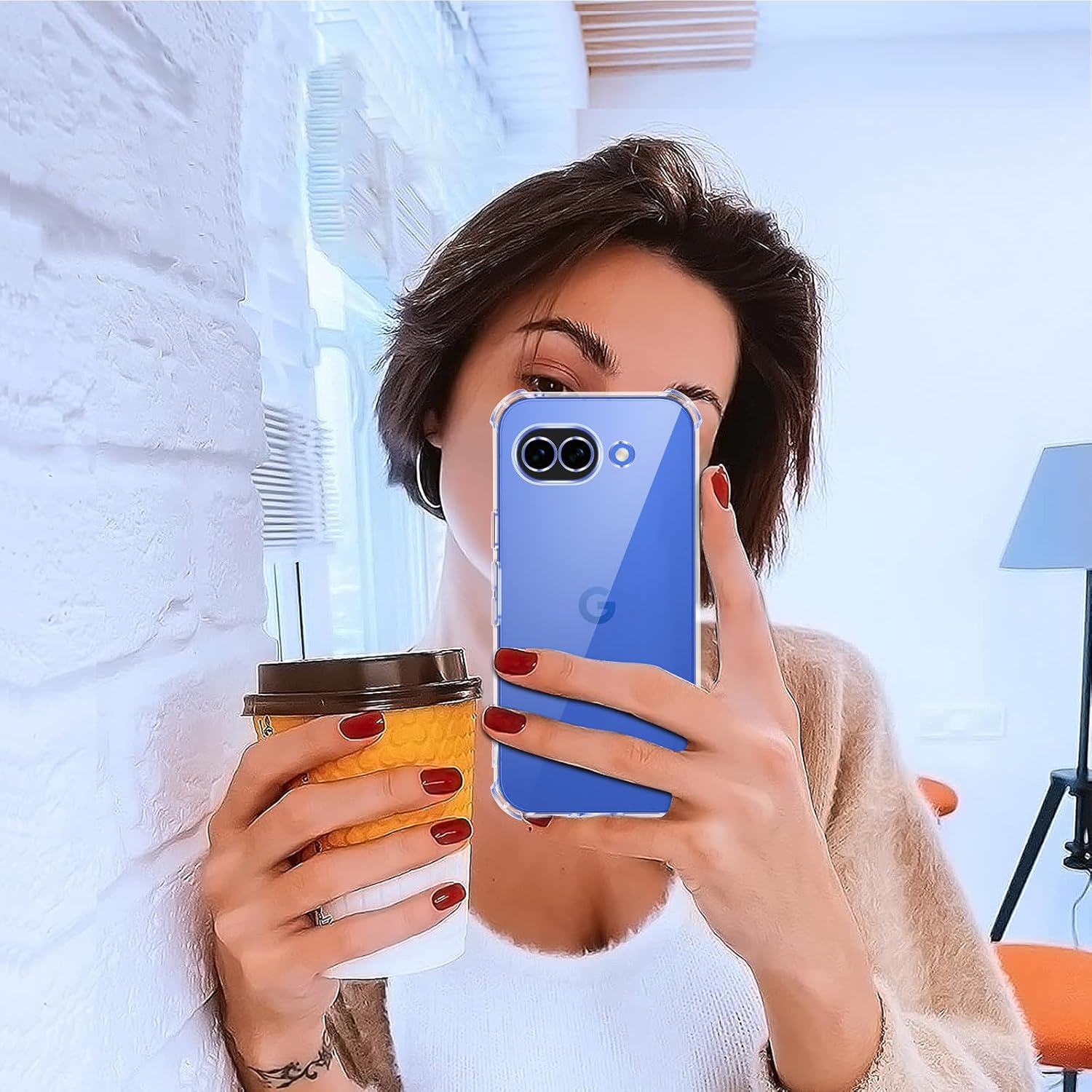Husa pentru Google Pixel 10a Slim Anti-Shock 1.5mm reinforced 4 corners, transparenta