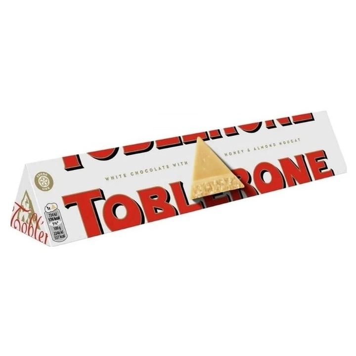 Ciocolata Alba, Toblerone, 100 g
