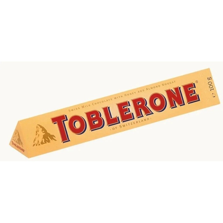 Ciocolata cu Lapte, Toblerone, 100 g