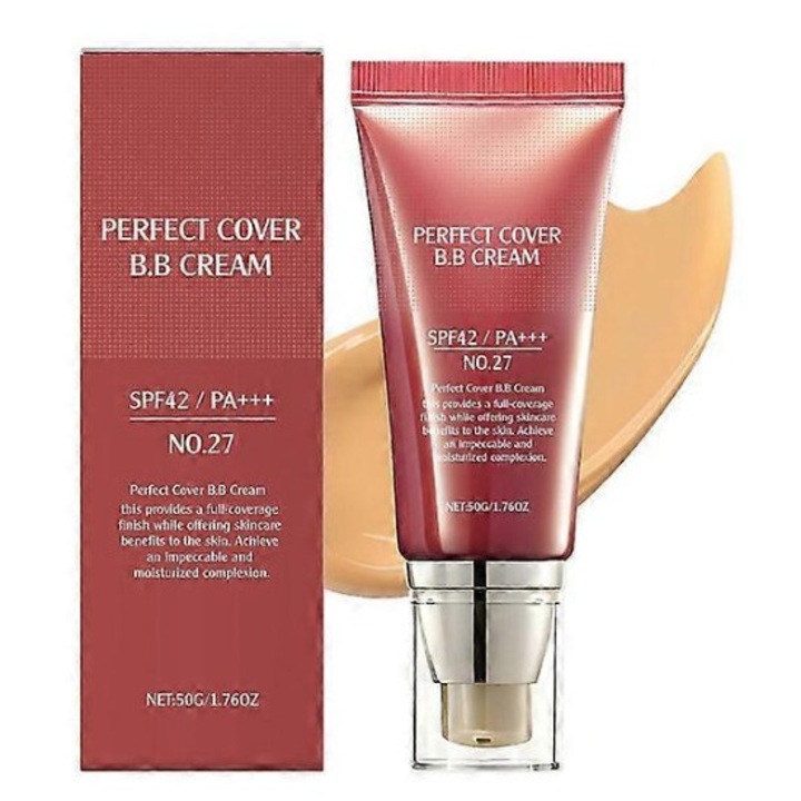 Fond de ten BB AMZ, Deep Skin Tone, formula hidratanta, finisaj mat, 30ml