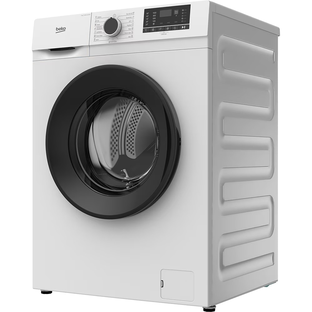 Masina de Spalat Rufe Frontala Slim BEKO B1WFK2604WBEE, 6 kg, 1000 rpm, Clasa D, Alb