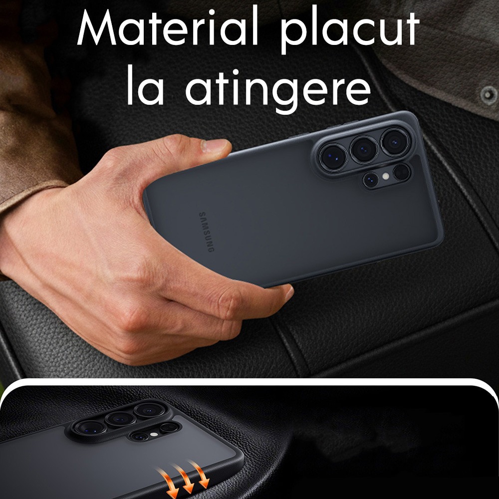 Husa pentru Samsung Galaxy S26 Ultra Torras Guardian Series, Calitate premium, Design slim, Negru