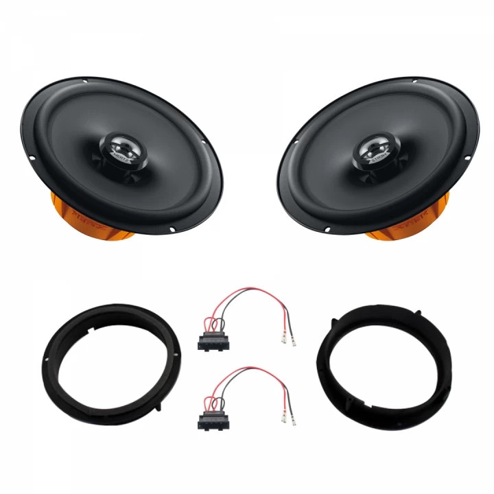 Pachet difuzoare Hertz Dieci dedicate usi spate Skoda Fabia (1999 - 2014)