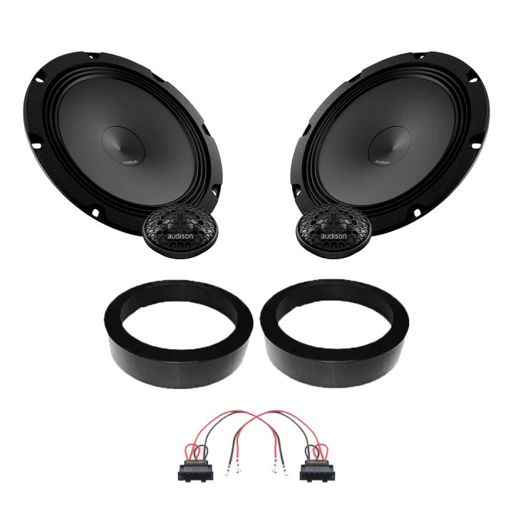 Pachet difuzoare auto Audison Prima dedicat usi fata Skoda Superb 2015- RMS 100W 200mm