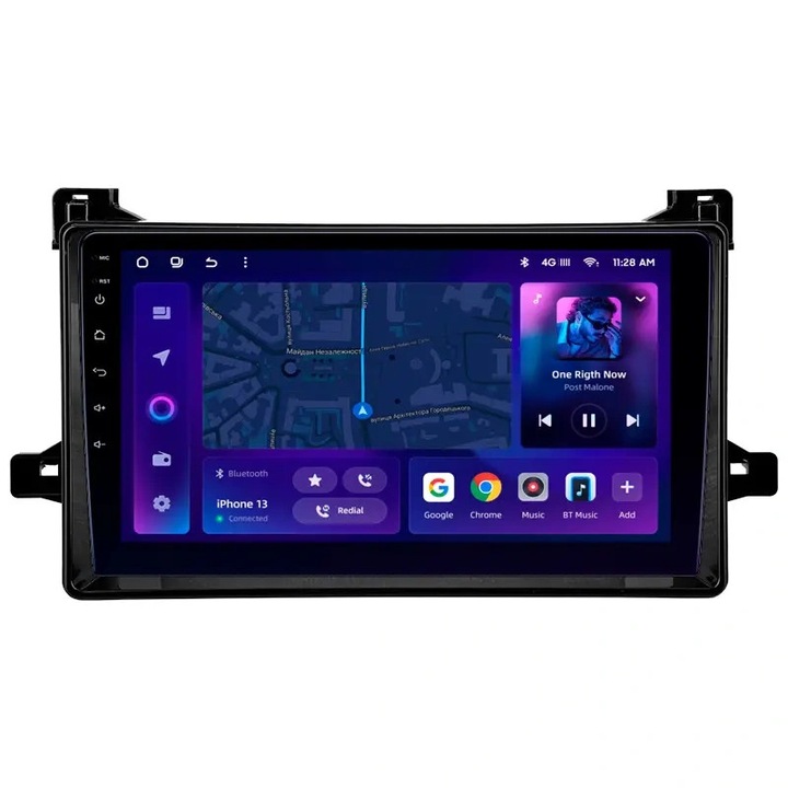 Navigatie Auto MOSS M2 Toyota Prius XW50 2015-2020 4+64GB 9" IPS Octa-core 1.6Ghz Android 4G Bluetooth 5.1 DSP