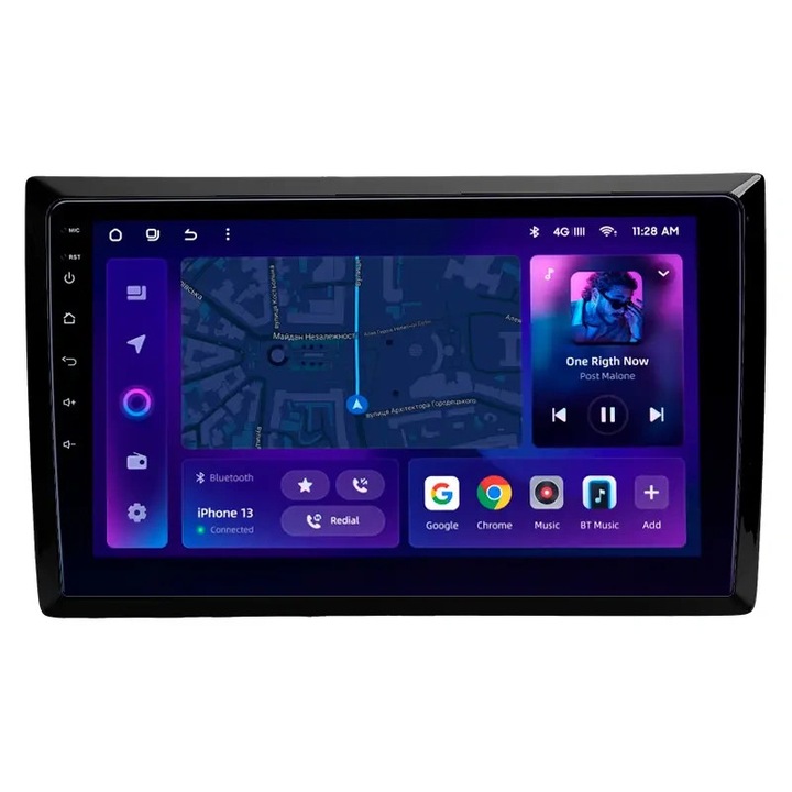 Navigatie Auto MOSS M2 Volkswagen Beetle 2011-2019 4+64GB 9" IPS Octa-core 1.6Ghz Android 4G Bluetooth 5.1 DSP