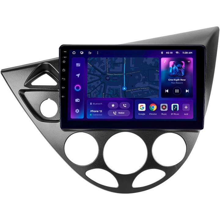 Navigatie Auto MOSS M2 Ford Focus 1 1998-2005 4+32GB 9" IPS Octa-core 1.6Ghz Android 4G Bluetooth 5.1 DSP