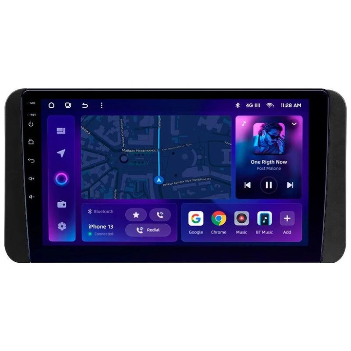 Navigatie Auto MOSS M2 Toyota Aygo 2020-2023 4+32GB 10" IPS Octa-core 1.6Ghz Android 4G Bluetooth 5.1 DSP