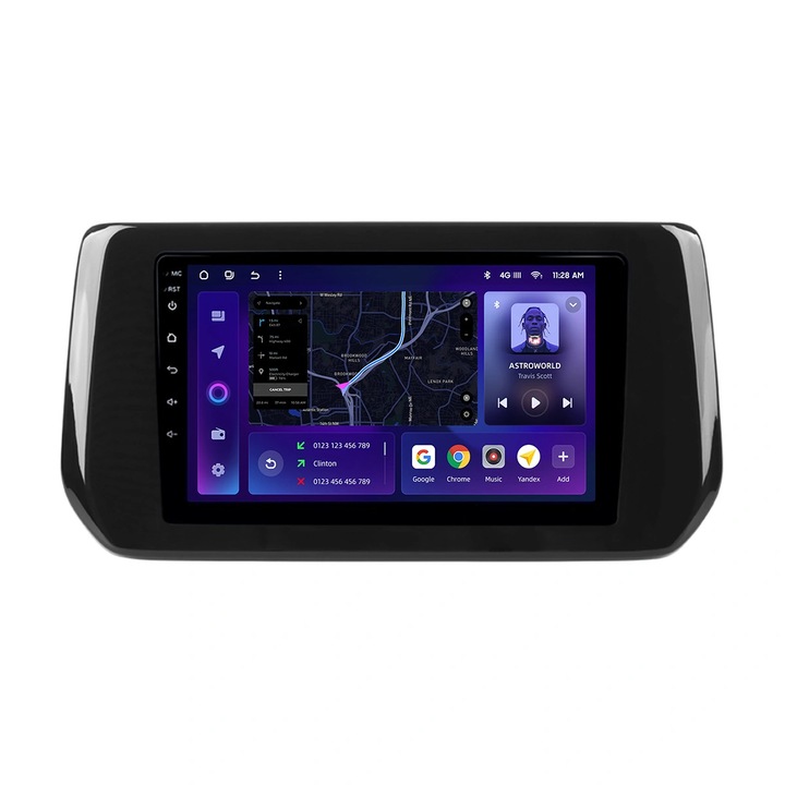 Navigatie Auto MOSS M2 Suzuki Swift 6 2023-2024 4+64GB 9" IPS Octa-core 1.6Ghz Android 4G Bluetooth 5.1 DSP