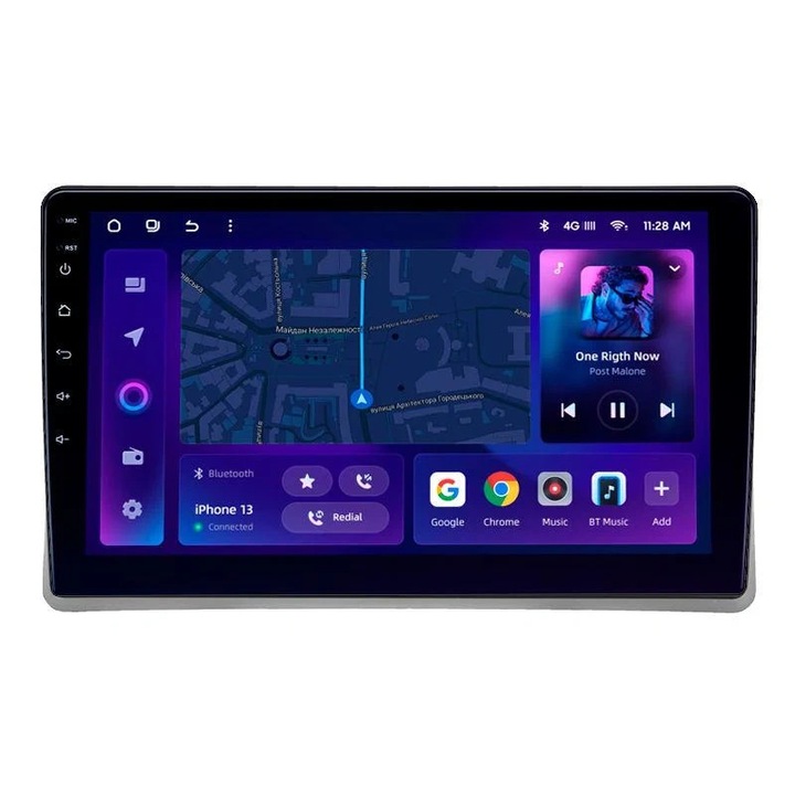 Navigatie Auto MOSS M2 Toyota Land Cruiser J100 1998-2007 4+64GB 9" IPS Octa-core 1.6Ghz Android 4G Bluetooth 5.1 DSP
