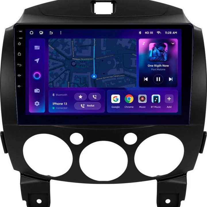 Navigatie Auto MOSS M2 Mazda Demio 2007-2014 4+64GB 9" IPS Octa-core 1.6Ghz Android 4G Bluetooth 5.1 DSP