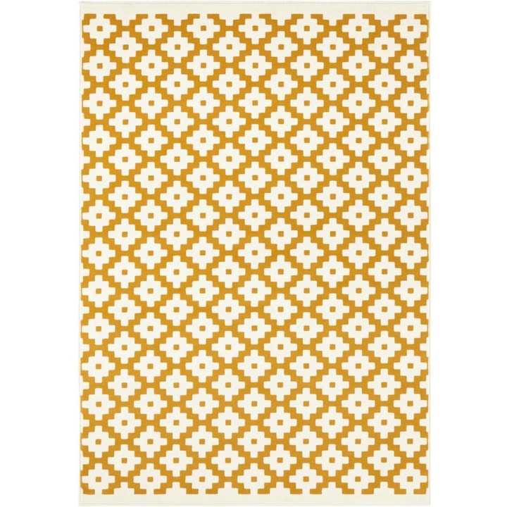 Covor Hanse Home, 120x170cm, galben, fabricat din polipropilen