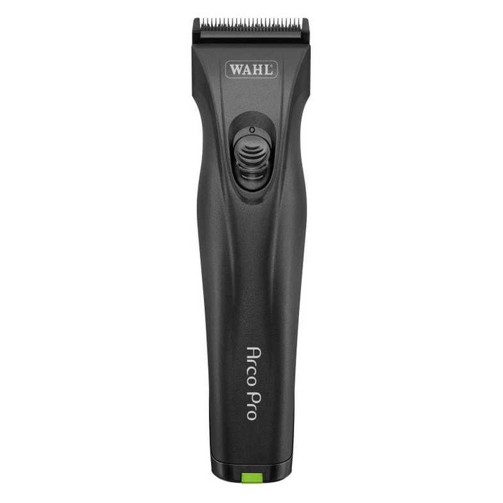Professzionális hajvágógép, Wahl Arco Pro Diamond, 2 cserélhető akkumulátor, LED kijelző, 120 perc üzemidő, gyors töltés, fekete