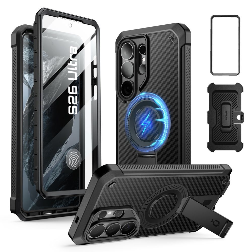 Carcasa 360 grade Supcase Unicorn Beetle Pro cu MagSafe compatibila cu Samsung Galaxy S26 Ultra, Aramid