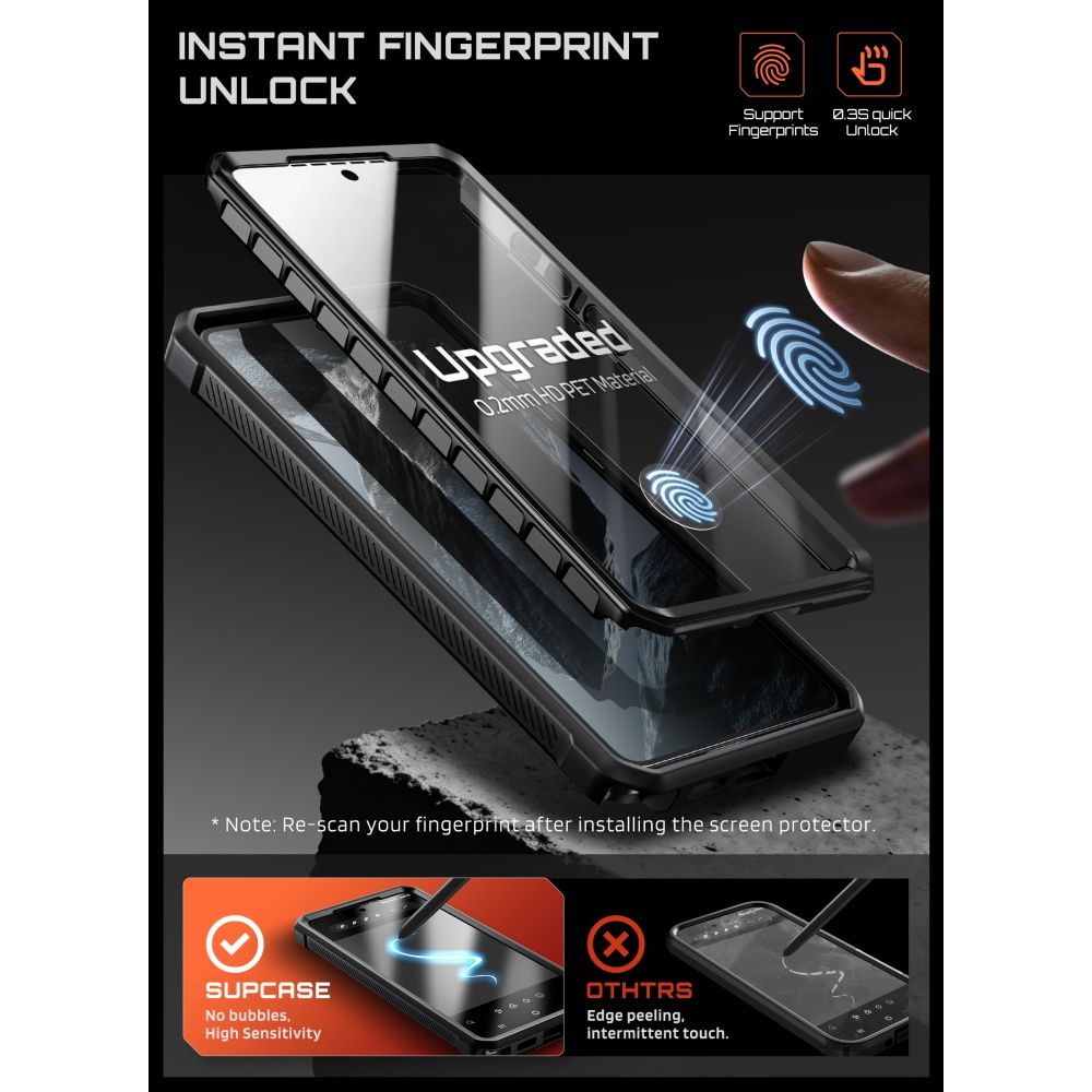 Carcasa 360 grade Supcase Unicorn Beetle Pro cu MagSafe compatibila cu Samsung Galaxy S26 Ultra, Aramid