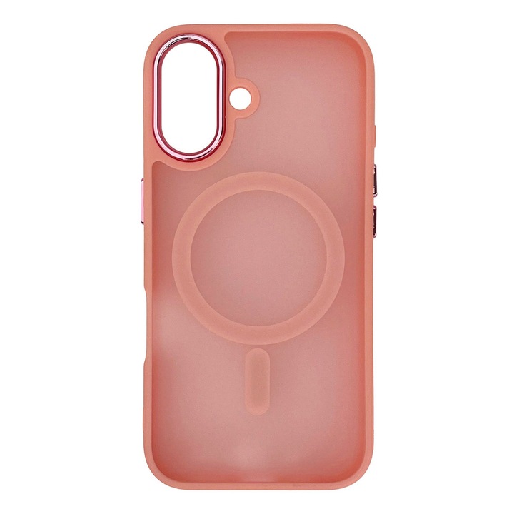 Carcasa Fashion Case cu MagSafe compatibila cu Samsung Galaxy S26, Roz