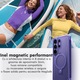 Husa pentru Samsung Galaxy S26 Ultra Torras Ostand Spin Air Series, Incarcare wireless, Inel rotativ, Calitate premium, Mov
