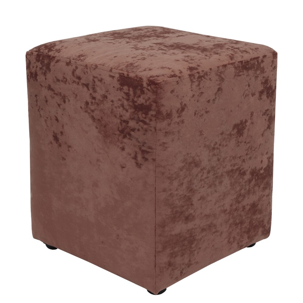Taburet Roz Taburet Cube - stofa E45 - roz - eMAG.ro