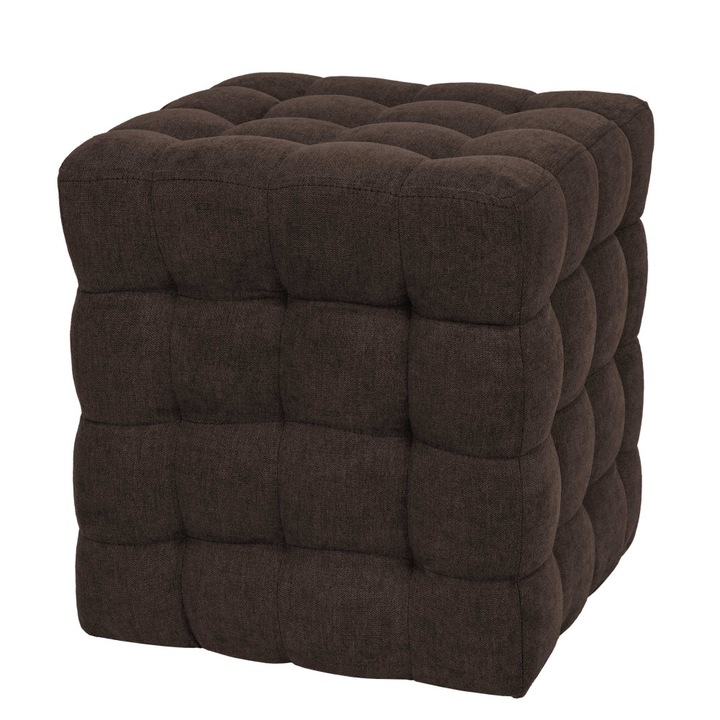 Taburet Bump - stofa K7 - maro