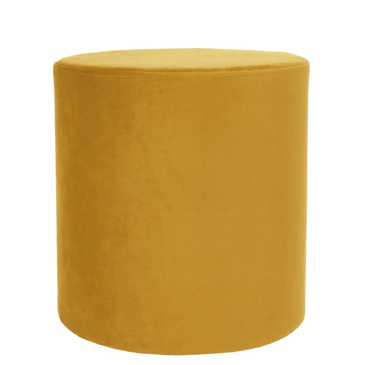 Taburet Bianca - stofa H66 - galben
