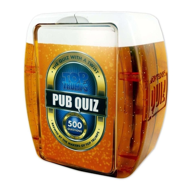 Joc de Societate Winning Moves Top Trumps Quiz, Pub, Engleza