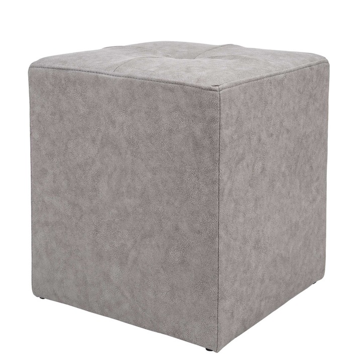 Taburet Cool - stofa M609 - gri deschis