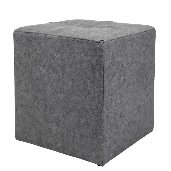 Taburet Cool - stofa M611 - gri