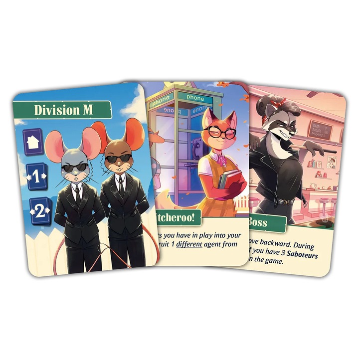 Agent Avenue: Division M – Kártyajáték kiegészítő (EN)