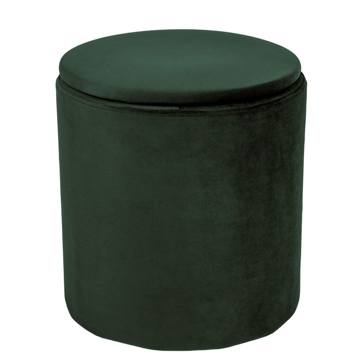 Taburet Nadia - stofa H56 - verde