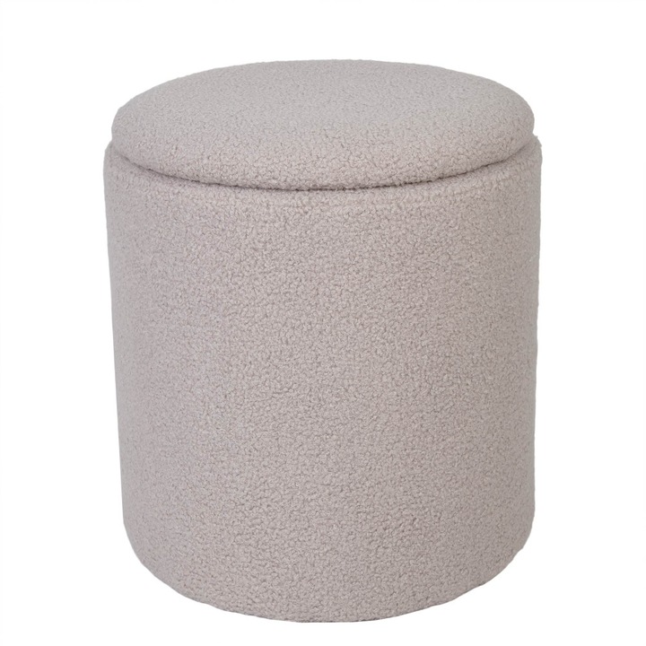 Taburet Nadia - stofa T05 - crem