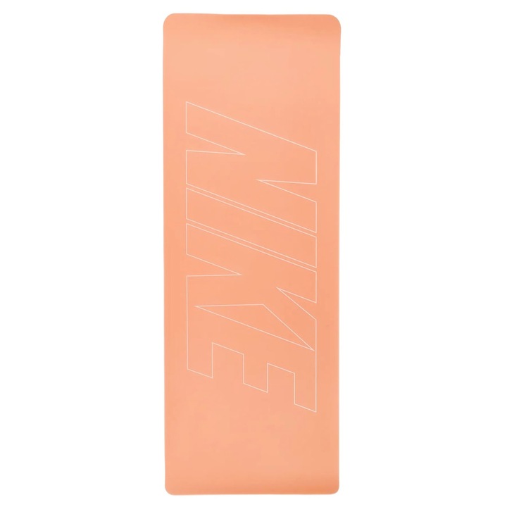 Saltea de yoga Nike reversibila de 4 mm - portocaliu pe ambele fete