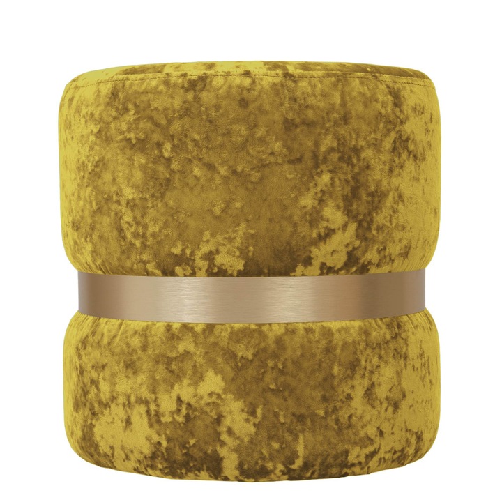Taburet Ring - inel auriu - stofa E51 - galben