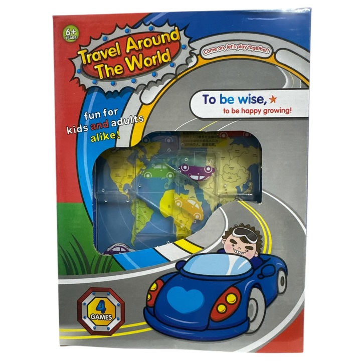 Társasjáték és Logika – Utazás a Föld körül