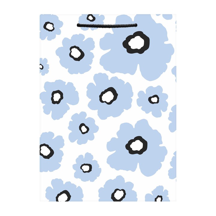 Punga cadou hartie, 32, 5x44, 5x12, 5 cm, 210 gsm. Maner snur