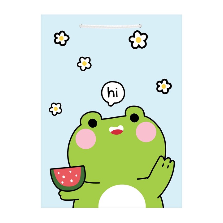 Punga cadou hartie, 32, 5x44, 5x12, 5 cm, 210 gsm. Maner snur