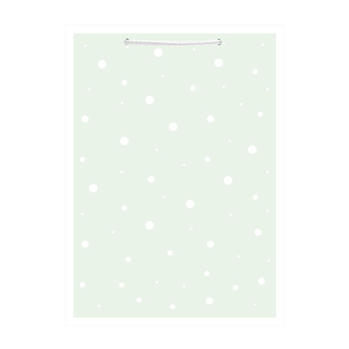 Punga cadou hartie, 32, 5x44, 5x12, 5 cm, 210 gsm. Maner snur