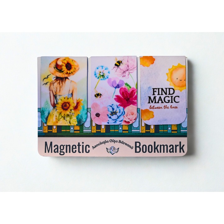 Set 3 semne de carte magnetice Stories