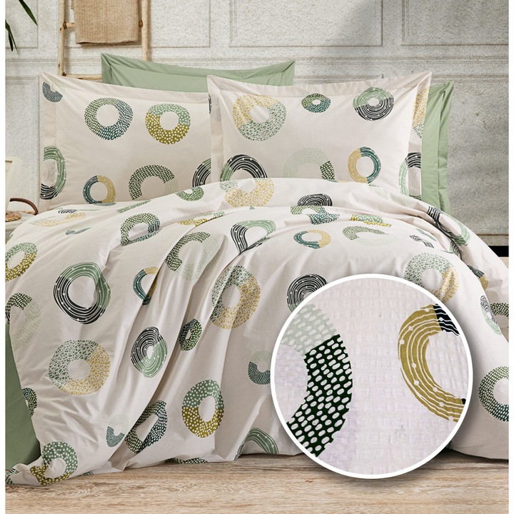 KREPPL ÁGYNEMŰ 100% PAMUT (CREP73) - King size