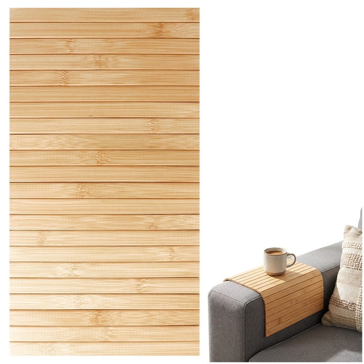 Mata bambusa, Artemis, 44x22cm, neagra, pentru protectia suprafetelor