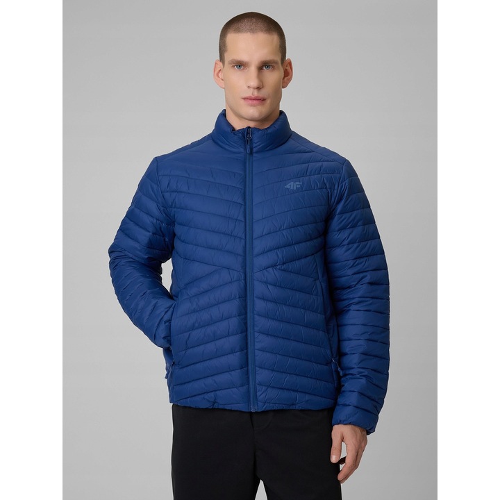Мъжко спортно яке 4F, тъмносиньо, водоотблъскващо, 2XL INTL