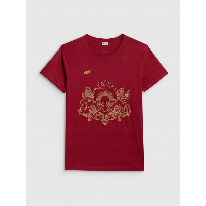 4F Lett szurkolói póló, piros, XL, uniszex