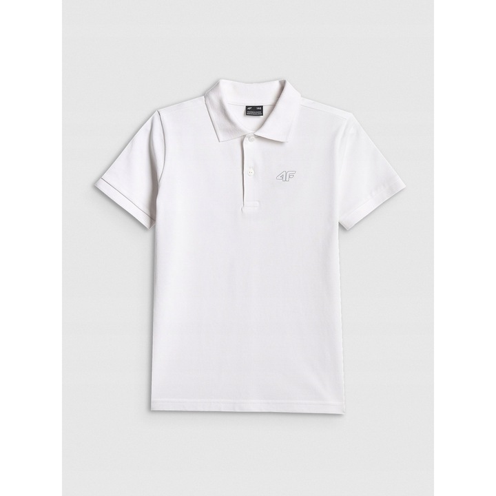 Gyermek póló, 4F, fehér, pamut