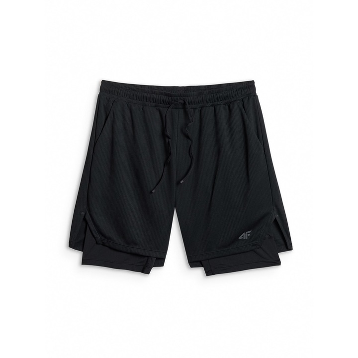 Pantaloni scurti sport barbati 4FWSS26TFSHM1259-20S, 4F, Negru
